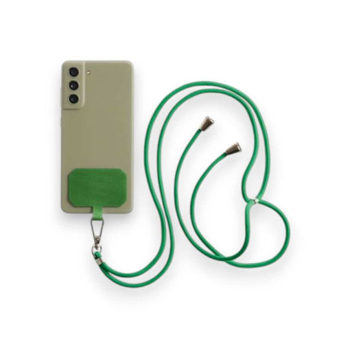 Picture of UNIVERSAL PHONE LANYARD GREEN